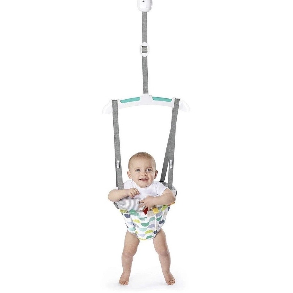 Baby Einstein Sea & Discover Door Jumper Activity Bouncer Blue Green 11083